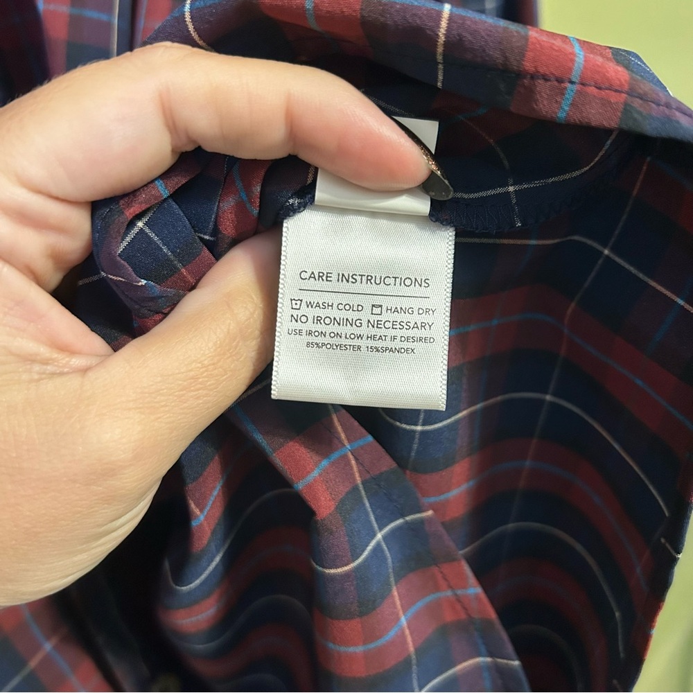 Mizzen+Main Leeward No Tuck Dress Shirt XL - Picture 7 of 9